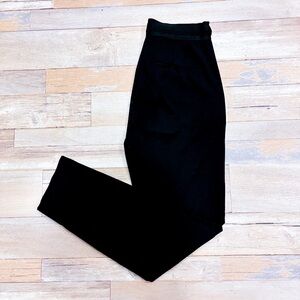 ZARA‎ Black straight-leg pants